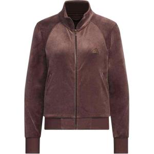 Куртка Adidas для женщин темно-серо-коричневая