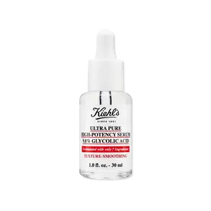 Сыворотка для лица pure serum ultra pure high-potency 9.8% glycolic acid Kiehls, объем 30 мл