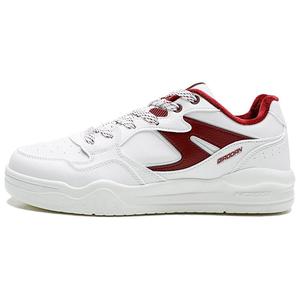 QIAODAN Термокроссовки для скейтбординга с нескользящей подошвой, мужские, белые, красные