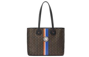 Moynat Сумка-шоппер из холста, шоппер, сумка через плечо, женская сумка Carbon Black/Bronze