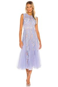 Платье Bronx and Banco Violet Flared, фиолетовый