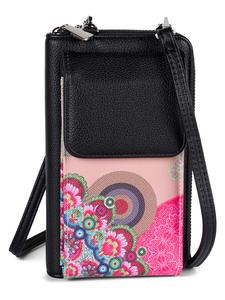 Кошелек styleBREAKER, цвет beige/braun/dunkelbraun/pink