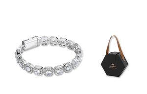 Унисекс браслет из сплава Inkopper, серебристый/черный