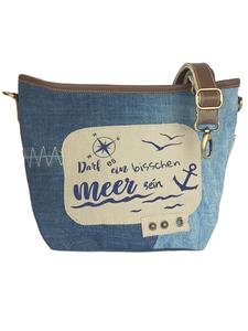 Сумка через плечо Sunsa, Blue Denim