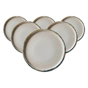 Набор из 6 тарелок для пиццы Alfonso бежевого цвета, диаметр 30 см Ritzenhoff Breker, бежевый