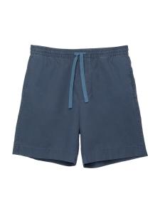 Брюки свободного кроя Pull&Bear, темно-синий