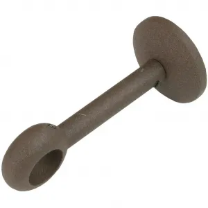 Карниз для штор Esp Kugel Ø 16 мм, однорельсовый, фиксированной длины Ø 16 мм Liedeco, Rost