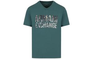 Футболка мужская зеленая ARMANI EXCHANGE