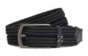 Плетёный ременной пояс Ermenegildo Zegna, морской синий