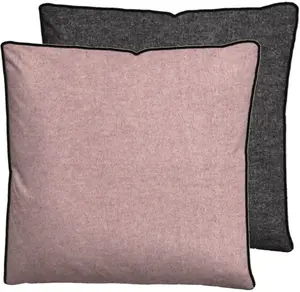 Наволочка Biberna, (1 шт.) 40х40 см, цвет altrosé-grau-meliert