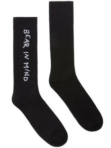 Palm Angels носки Bear In Mind, черный