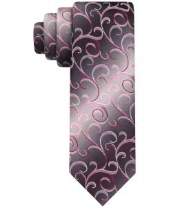 Мужской галстук с узором Теневой пейсли Van Heusen, Pink