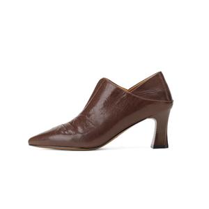 Массивные каблуки на высокой шпильке Women's GOLDLION, коричневый