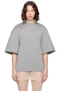 Базовый футболка Marie Adam-Leenaerdt, серый