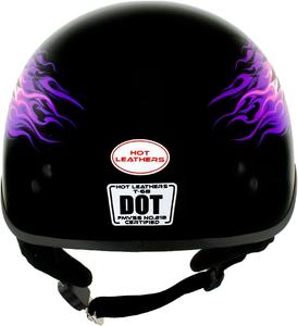 Шлем Milwaukee Leather Hot Leathers HLD1007, черный