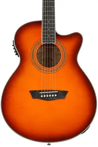 Акустико-электрогитара Washburn Festival EA15 - Ice Tea Burst