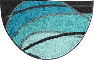 Коврик для ванной REDBEST Duschvorlage halbrund Lynn, бирюзовый