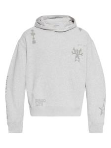 Толстовка с капюшоном из хлопка Zadig&Voltaire, серый