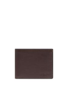 Кожаный кошелек Coach, коричневый