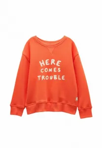 Толстовка с круглым вырезом и надписью sundaze, стандартного кроя. Joules, Orange