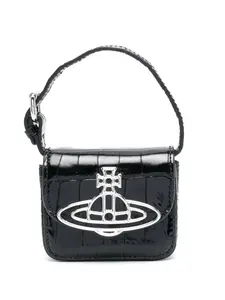 Мини-сумка с пряжкой Orb Vivienne Westwood, черный