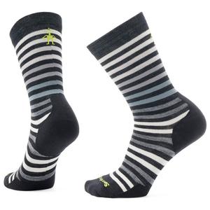 Многофункциональные носки Smartwool Everyday Spruce Street Crew, цвет Black/White