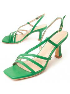 Босоножки Bonna зеленого цвета Montevita