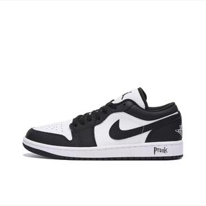 Кроссовки Air Jordan 1 Vintage Basketball Shoes Men Low-Top Black White