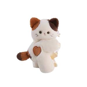 Плюшевая кукла Kitten, Husky, Raccoon высота 30см A little tide to play
