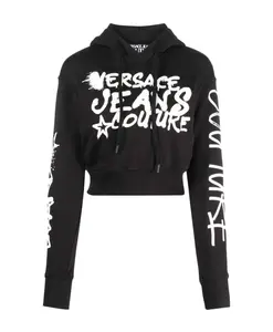 Черные свитера - стильный дизайн Versace Jeans Couture, черный