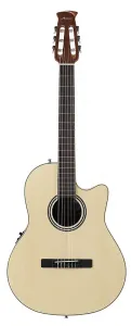 Классическая гитара Ovation Applause Balladeer AB24CII-SPR с средней глубиной корпуса, натуральная ель