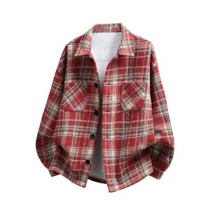 Куртка Unisex HYPASCENT, красный plaid[fleece-lined thermal]