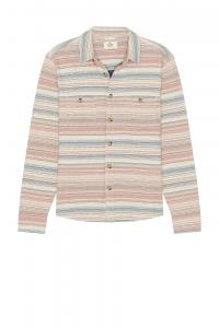 Pacifica рубашка с длинным рукавом Marine Layer, warm baja stripe