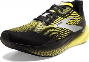 Мужские нейтральные беговые кроссовки Brooks Hyperion Max, черный/желтый/белый