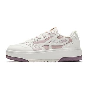ANTA Clear Breeze Low top Skateboard Shoes Women's Ivory White/Agate Powder
