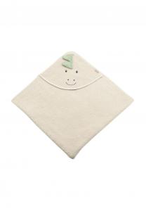 Полотенце-халат детский Sterntaler Rexi, 100x100 см, бежевый