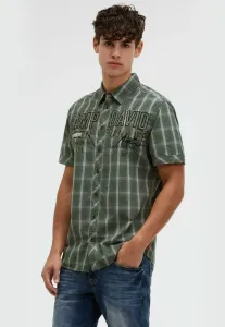 Рубашка kurzarm karo с логотипом Camp David, Dusty Green