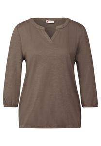 Рубашка STREET ONE, капучино