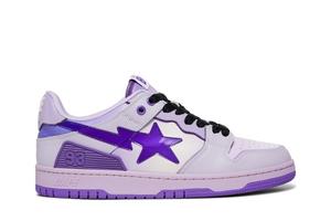 Кроссовки BAPE Sk8 Sta M1, фиолетовый