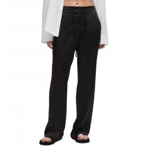 Женские повседневные брюки прямого кроя с высокой посадкой Lululemon, черный