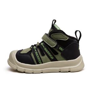 WARRIOR Кроссовки Slip Resistant, Abrasion Resistant, Thermal High Top Kids Lifestyle Shoes Black Green Kids'