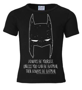 Футболка Logoshirt DC Batman Always Be Yourself, черный