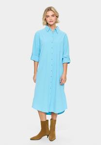 Платье-рубашка ZALINDA Saint Tropez, бирюзовый