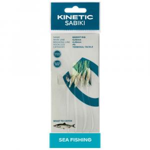 Оснастки Kinetic Sabiki Bandit, прозрачный
