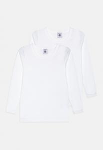 Топ Petit Bateau JUNIOR TEE UNISEX 2 PACK, White