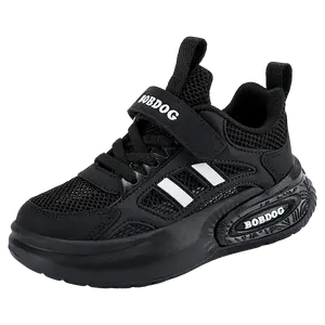 Низкие детские кроссовки для повседневной жизни BOBDOG, черный