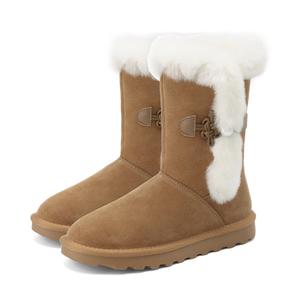 FOXER Зимние ботинки женские коричневые