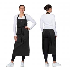 Zollner Фартук, 80х100 см, 65% хлопок, 35% полиэстер, черный