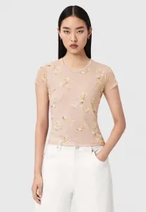 Футболка с принтом элли Allsaints, Pink