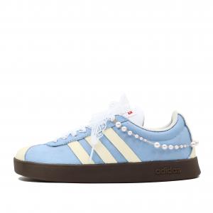 Кроссовки Vl Court Classic German Army унисекс с низким верхом, желтые Adidas Neo, Blue Yellow